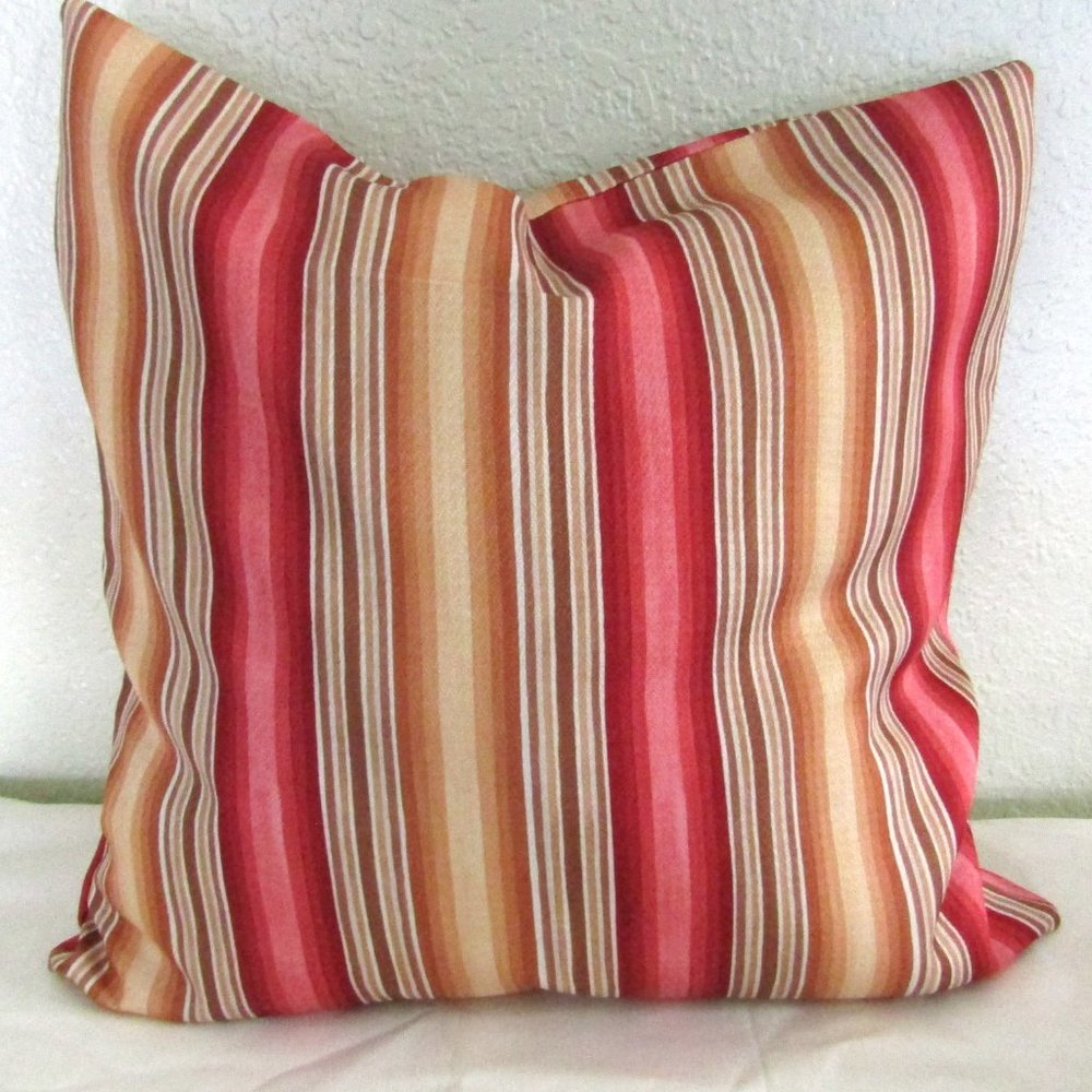 Pillow Case Sofa Throw Cushion Cover Home Decor Striped   Indoor cushion cover